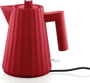Alessi Plissé Electric Kettle Vízforraló - Red, 1 l