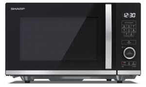 Sharp YC-QS204AEB 20L forgótányér nélküli mikrohullámú sütő 800W