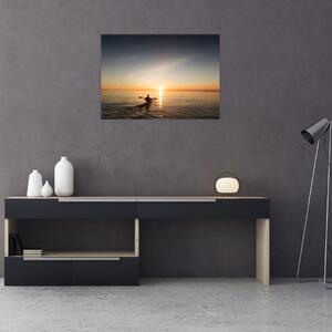 Kép a kenuzók naplementekor (70x50 cm)