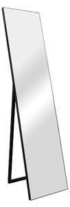Álló tükör Barletta 150x35 cm műanyag kerettel billenthető fekete