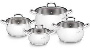 Lamart LT1111 Shape 8db-os Edényszett - Inox