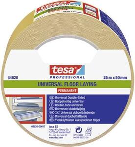 Tesa UNIVERSAL PERMANENT (64620-00017-11) Fektető szalag ® Professional Fehér (H x Sz) 25 m x 50 mm 1 db
