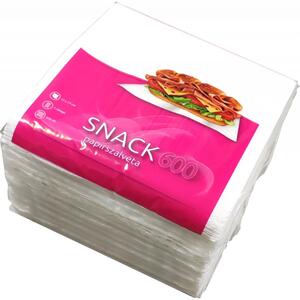 Snack éttermi szalvéta 16,5x16,5cm - 1 rétegű, 600 lapos