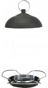 Trixie 55418 Madáretető Kerti Madaraknak Fekete Műanyag Állókával 560 ml/10 cm