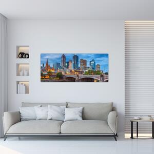 Melbourne város képe (120x50 cm)