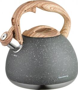 Klausberg Teáskanna, Sípszóval - 2.8L - Szürke KB-7509