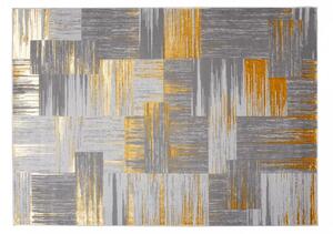 PALERMO Exkluzív szürke szőnyeg arany motívummal Szélesség: 80 cm | Hossz: 150 cm