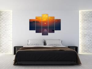 Híd képe naplementekor (150x105 cm)