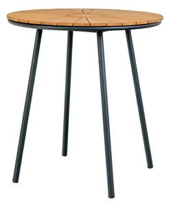 Teakfa kerek kerti étkezőasztal ø 70 cm Cleveland – House Nordic