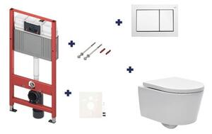 Fali WC szett TECE előtétfalas szereléshez + SAT Brevis WC SIKOTS2W0
