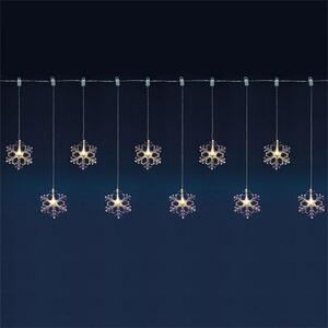 Somogyi KAF 8/F LED-es fényfüggöny hókristály dekor IP44 90cm meleg fehér