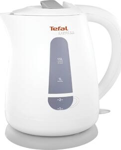 Tefal Express Plastic elektromos vízforraló 1,5 L 2200 W Fehér