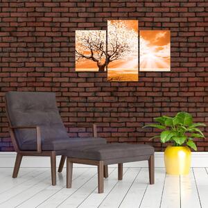 Narancssárga fa képe (90x60 cm)