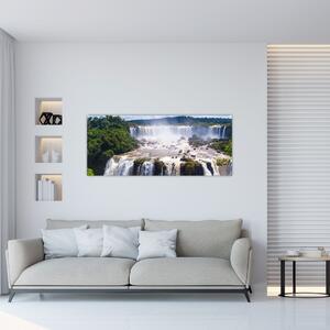 Iguassu vízesés képe (120x50 cm)