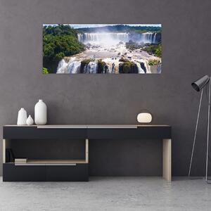 Iguassu vízesés képe (120x50 cm)