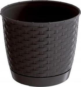 Prosperplast Ratolla Kerek - 22 cm, Barna