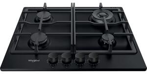 Whirlpool TKRL 661 NB Beépíthető Gázfőzőlap 4 Égő Fekete