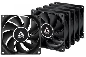 Arctic F8 PWM PST ház hűtő 8cm fekete 5db (ACFAN00261A)