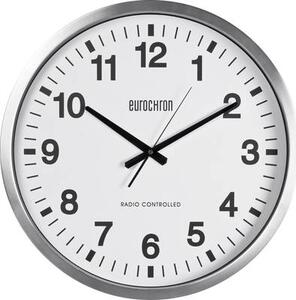 Rádiójel vezérelt falióra, 50 cm, Eurochron EFWU 9000