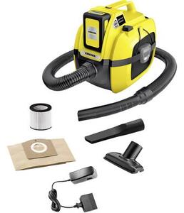 Kärcher WD 1 Compact Battery 1.198-301.0 Nedves-/száraz porszívó 230 W 7 l 1 akkuval