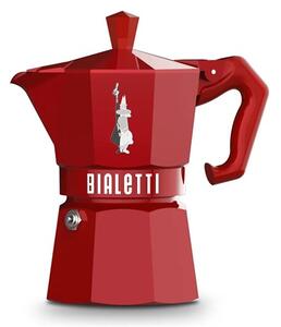 Bialetti 9055 Moka Exclusive 3 személyes Kotyogós kávéfőző - Piros