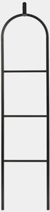 Brabantia Linn Dressboy szobainas, 380x1680mm, helytakarékos, akasztós vállfatartóval, lekerekített, 3 szintes, talp nélküli, acél, fekete - 229886