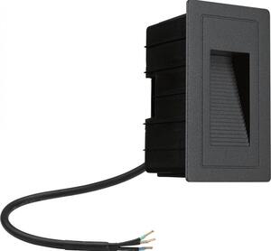Paulmann 94382 Fali beépíthető lámpa Fixen beépített LED-es LED Fekete