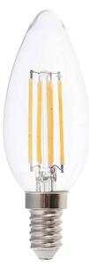 V-TAC LED fényforrás E14 gyertya forma 6 W = 600 lm melegfehér (217423)