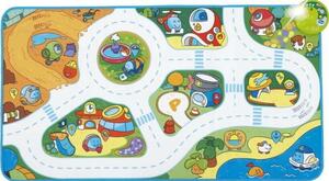 Chicco Turbo Team Város Interaktív Elektromos Játszószőnyeg 110 x 60 x 3 cm