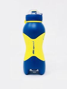 Szilikon kulacs kulacs sport AquaSpray sárga