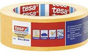 Tesa PRECISION STANDARD (04344-00001-00) Krepp szalag Präzisionskrepp® Sárga (H x Sz) 50 m x 38 mm 1 db