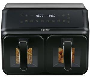 Alpina Air Fryer 2x4L 2200W olajmentes sütő
