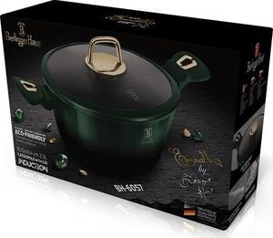 BerlingerHaus BH/6057 Emerald Collection Lábas - Kovácsolt Alumínium, Smaragdzöld