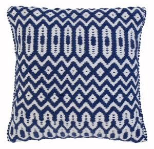 Halsey kék-fehér kültéri párna, 45 x 45 cm - Asiatic Carpets