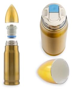Froster Bullet Brass Dupla falú Puska golyó formájú Termosz 300ml - Réz