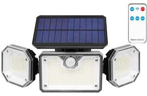 NAŚWIETLACZ LED 226 SMD SOLARNY + PIR 9619