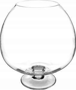 Cuenco Sobre Pie De Cristal H32cm