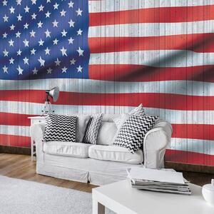 Fotótapéta - Amerikai zászló (152,5x104 cm)