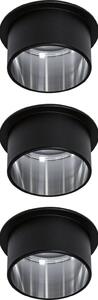 Paulmann LED-es beépíthető lámpa 19.5 W Fekete, Vas (93383)