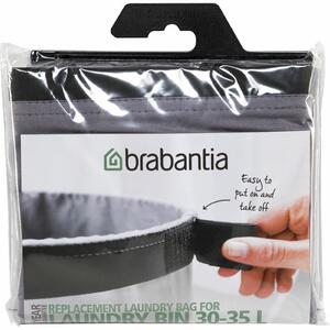 Brabantia 102325 Szennyeskosár zsák csere szennyes tartóhoz 30-35 L - szürke