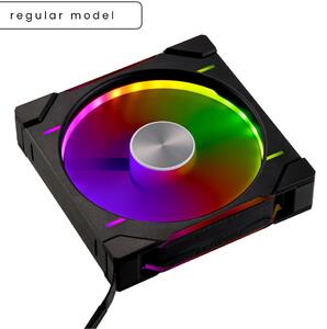 Phanteks PH-F140D30 140MM SINGLE Regular Black ház hűtő ventilátor fekete (PH-F140D30_DRGB_PWM_BK01)