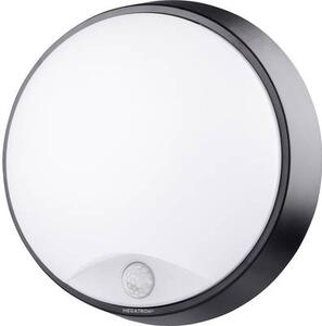 Megatron Bulka LED-es kültéri fali lámpa mozgásérzékelővel 10 W Fekete (MT69040)