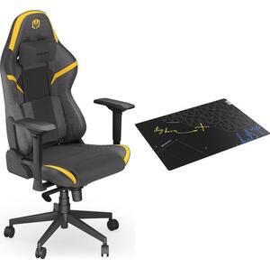 Endorfy Scrim YL (EY8A003) yellow armchair + Endorfy Floor Pad FP120R (EY8G001)