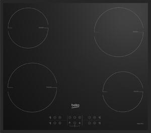 Beko HII64205MTB főzőlap Fekete Beépített 58 cm Zónás indukciós főzőlap 4 zóna