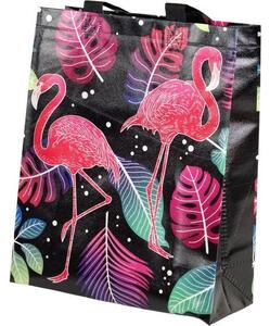 Flamingos Ajándéktáska Fekete 30,5x24,5x10 cm 16727