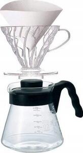 Hario V60 Átlátszó Műanyag Dripper, 2 Adagos