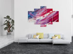 Kép - rózsaszínes kék szín (150x105 cm)