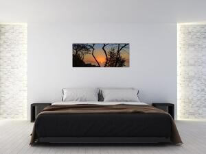 Napnyugta képe (120x50 cm)