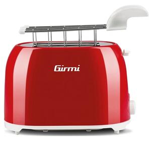 GIRMI TP10 kenyérpirító 750W 6 sütési fokozattal Piros