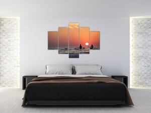 Kenuzók képe naplementekor (150x105 cm)